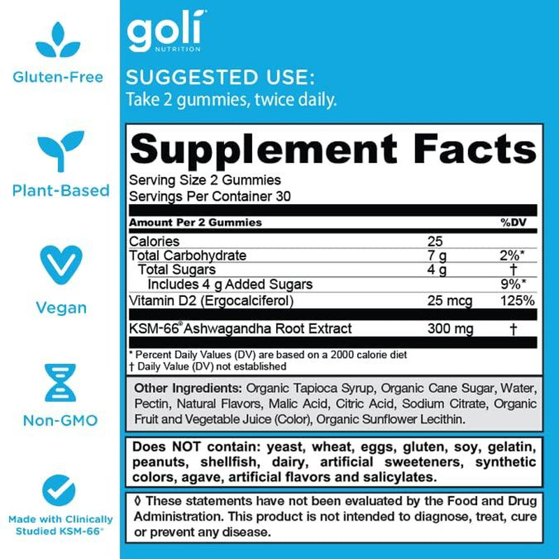 Goli Ashwagandha 3 Pack
