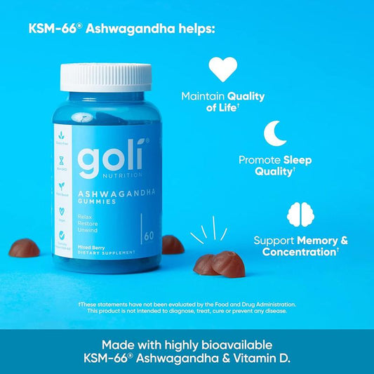 Goli Ashwagandha 3 Pack